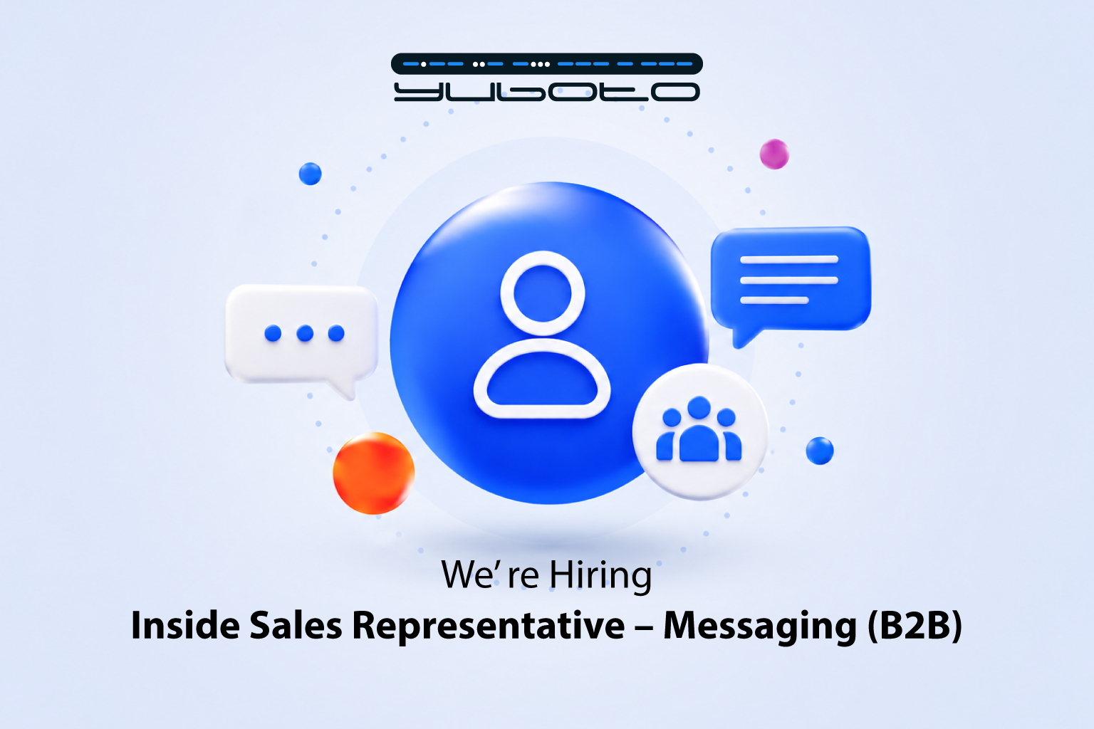 Inside Sales Representative – Messaging (B2B)